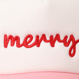 merry Trucker Hat, Pink