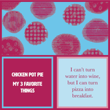 Drinks on Me Napkins, 20 ct. Pizza for Breakfast