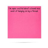 Sticky Notes, 100 Sheets, By a Thread
