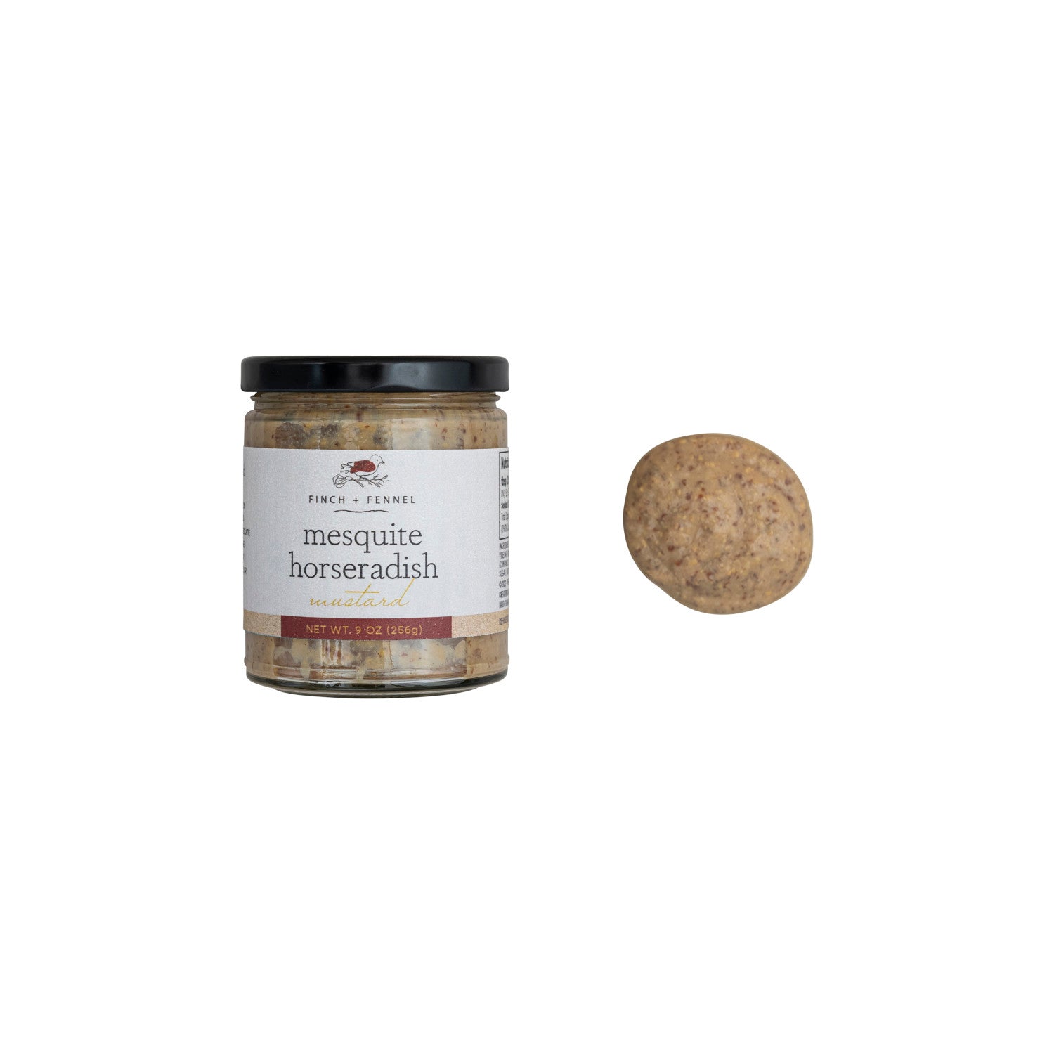 Finch + Fennel Mesquite Horseradish Mustard — vendor product photo