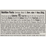 Finch + Fennel Lemon Dill + Caper Horseradish Dip — ingredients and nutrition label