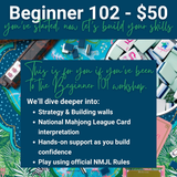 FEAST & CREATE: A Smiles & Tiles Mahjong Workshop 10/22