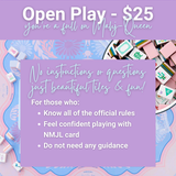 FEAST & CREATE: A Smiles & Tiles Mahjong Workshop 10/22