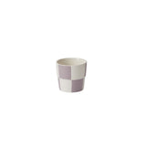 Purple Checkerboard Pot, Small