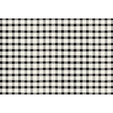 Enhance your tablescape with a black and white checkered paper placemats.