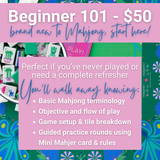 FEAST & CREATE: A Smiles & Tiles Mahjong Workshop 02/18