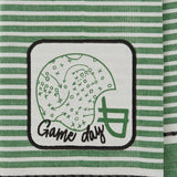 Game Day Embellished Dishtowel