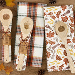 Design Imports Display suggestion: assorted autumn towel and spoon gift sets