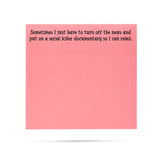 Sticky Notes, 100 Sheets, Serial Killer