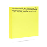 Sticky Notes, 100 Sheets, Procrastination