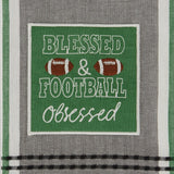 Game Day Embellished Dishtowel