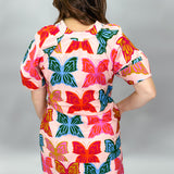 Butterfly Shift Dress, Multi