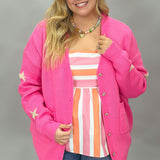 Got Better Striped Babydoll Top, Pink