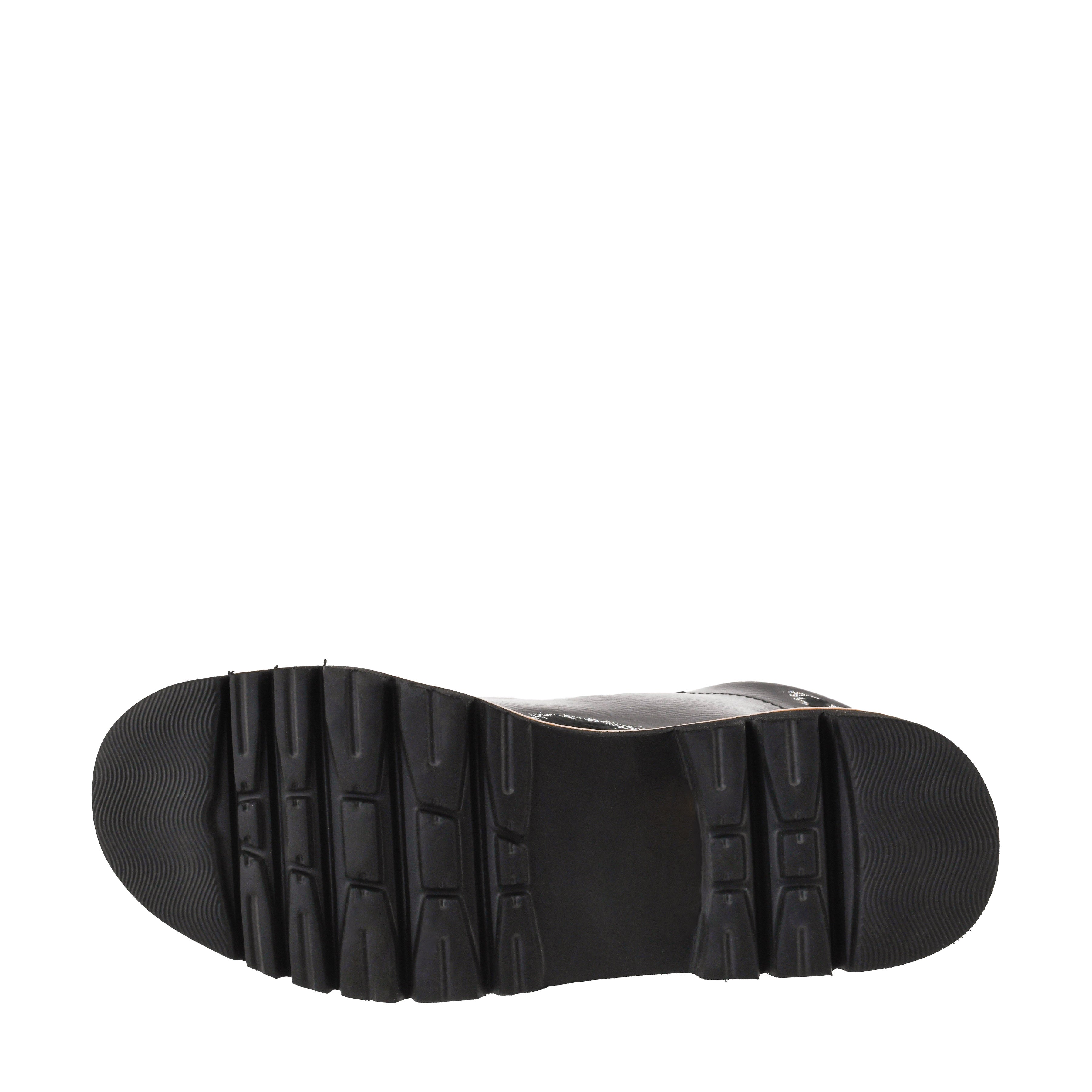 Corkys black crinkle patent Campfire boot, alternate product view