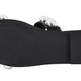 Corkys, Catch A Buzz Sandal, Black