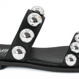 Corkys, Catch A Buzz Sandal, Black