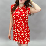 He Made Me Do It Cherries Jersey Dress