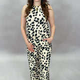 Dalmatian Sleeveless Top & Pant Set