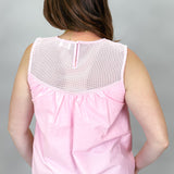 Excuse The Mess Sleeveless Medallion Top, Pink
