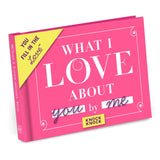 What I Love About You, Fill in the Love Book