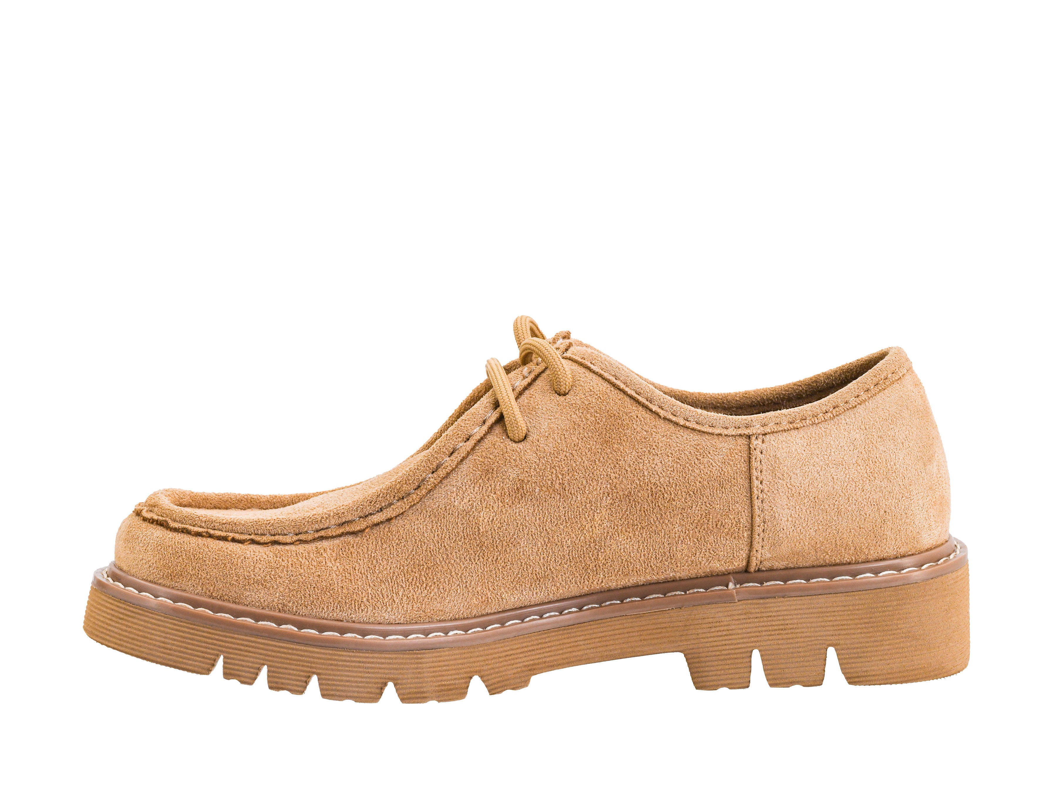 Camel Corkys Fall For It lace-up shoe with chunky lug sole