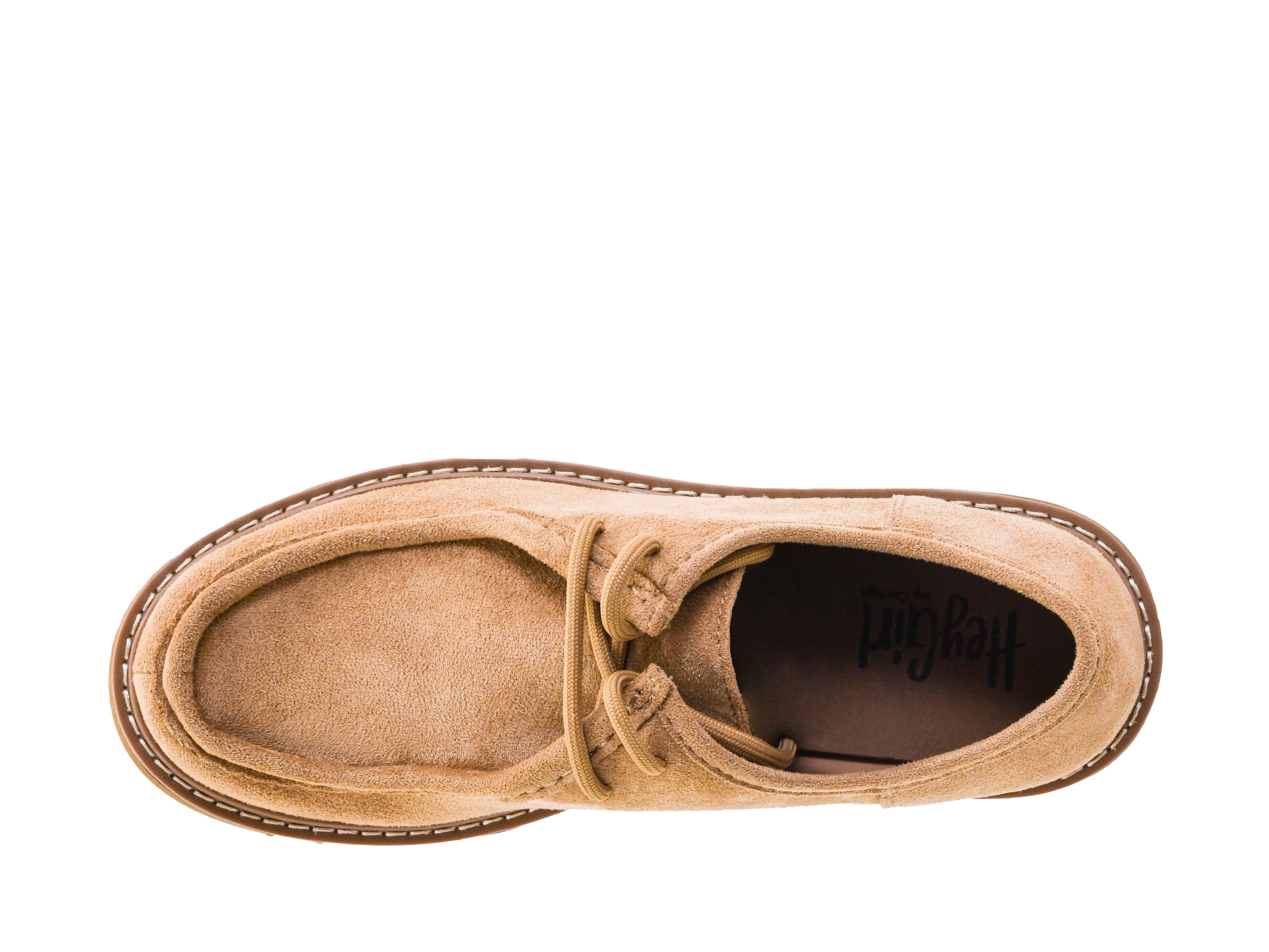 Corkys Fall For It camel lace-up moccasin, alternate product view