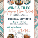 Wine & Tiles Open Play 05/26