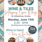 Wine & Tiles Open Play 06/15