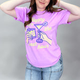 Happy Hour T-Shirt, Purple