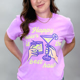 Happy Hour T-Shirt, Purple