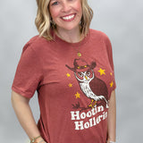 Hootin' And Hollerin' T-shirt, Red