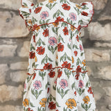 Multi-floral Ruffle Toddler Dress (Mommy & Me Available)