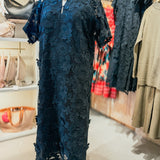 Leighton Floral Maxi, Black
