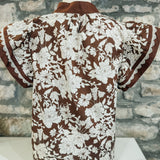 Close To You Scallop Trim Flutter Sleeve Top