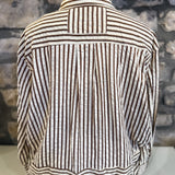 Sweet Child Of Mine Striped Long-Sleeve Shirt, Brown