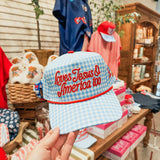 Loves Jesus & America Too Trucker Hat
