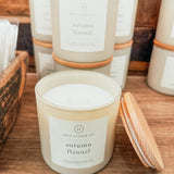 Autumn Flannel Small Batch Candle