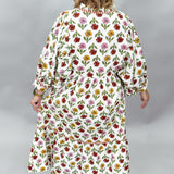 I Think I Like You Block Print Tiered Midi Dress (Mommy & Me Available)
