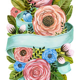 Spring Floral Table Accent, Pack of 12