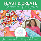 FEAST & CREATE: A Smiles & Tiles Mahjong Workshop 9/22