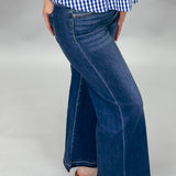 Make Me Wanna Smoke Fringe Waist Ankle Jeans