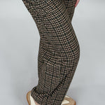 Cozy Co Miracle Mile pants, gingham check close-up