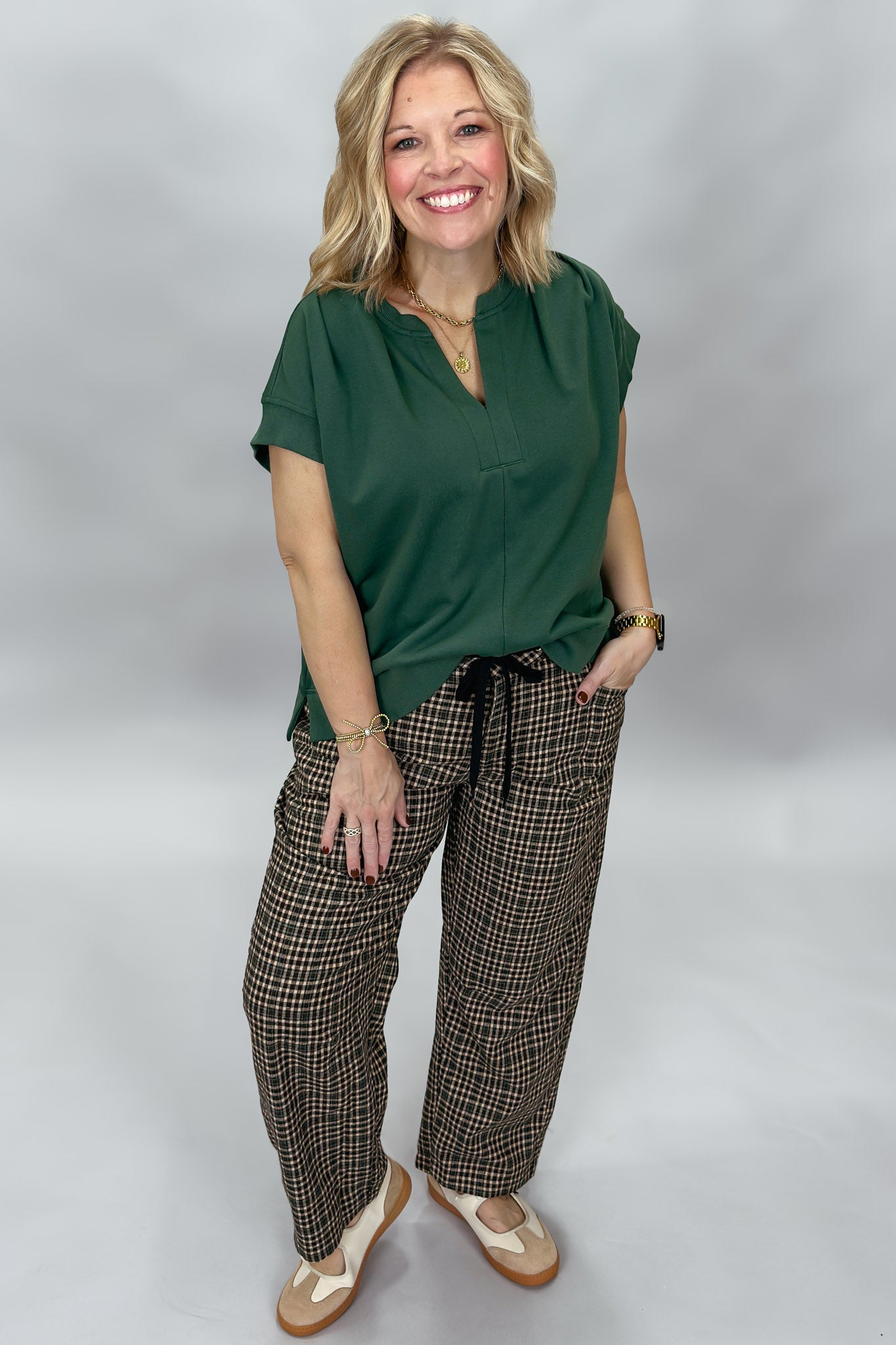 Cozy Co Miracle Mile pants, pocket detail