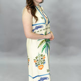 Never Left Me Palm & Mermaid Long Dress