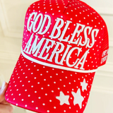 God Bless America Trucker Hat