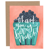 Berry Basket Thank You Card