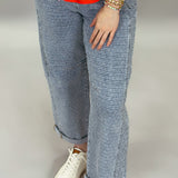 People Change Slouchy Barrel Textured Jeans