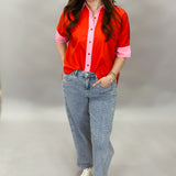 People Change Slouchy Barrel Textured Jeans