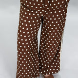 Shake It Polka Dot Joggers, Brown