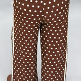 Shake It Polka Dot Joggers, Brown